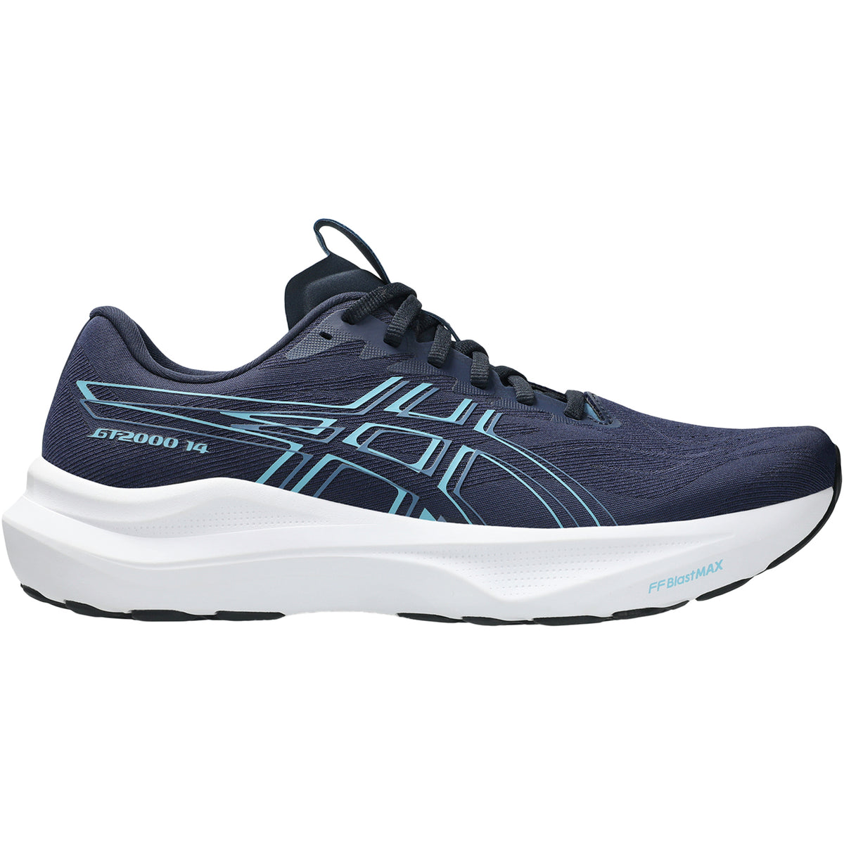 ASICS GT-2000 14 ランニングシューズ ASICS GT-2000 14 Men's Athletic Shoes Midnight/Still Water