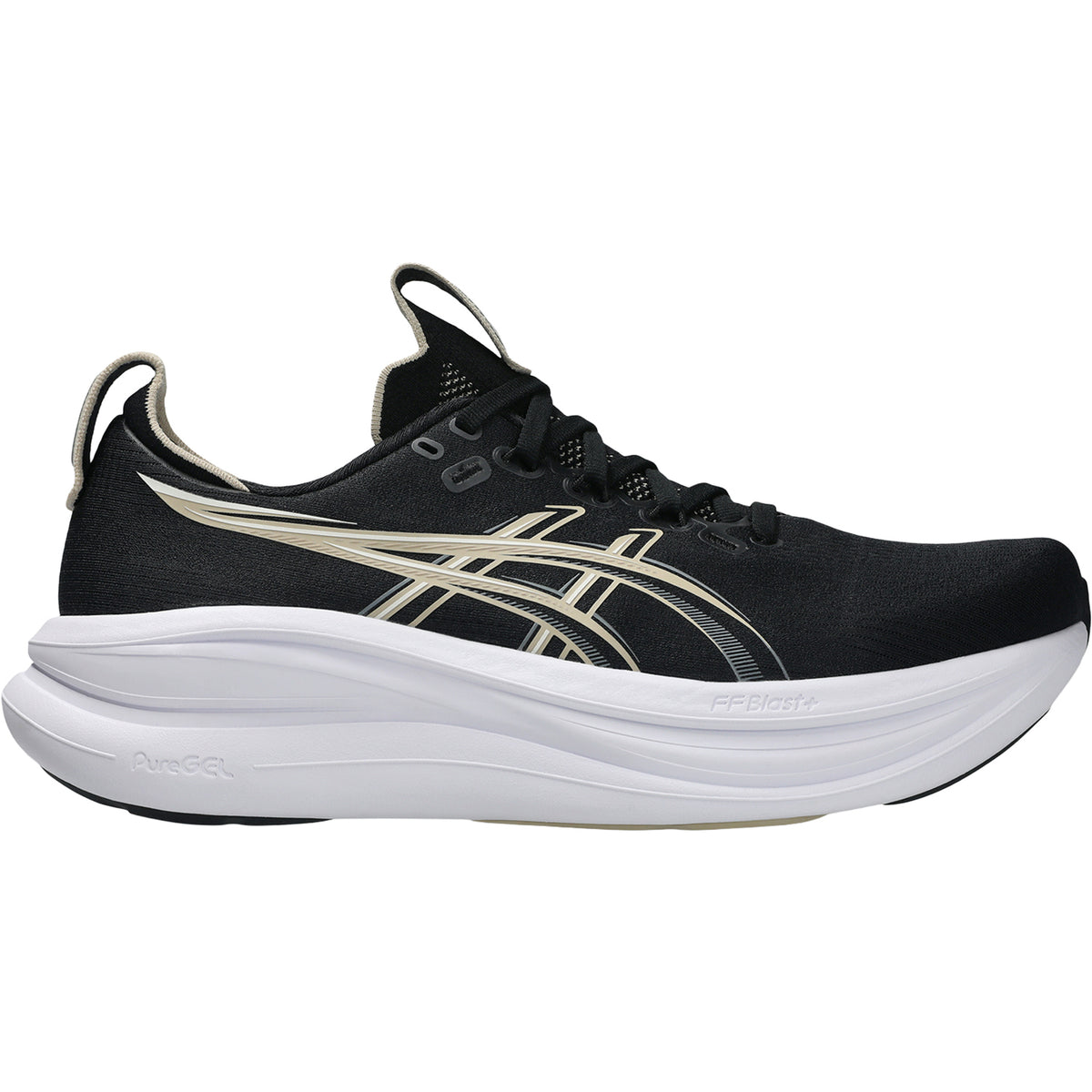ASICS Men\'s Black Athletic FFBlast Trainers Asics Novablast 4 in Black | SVD USA main image 4