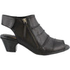 Womens Earth Women's Earth Hydra Black Leather Black Leather