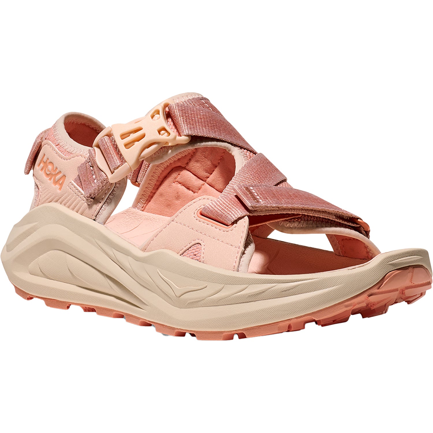 Womens Hoka one one Women's Hoka Infini Hike TC Dawn Light/Vanilla Synthetic Dawn Light/Vanilla Synthetic