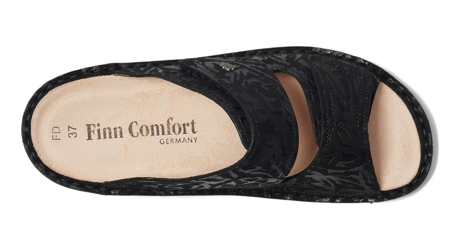 Womens Finn comfort Women's Finn Comfort Jamaika Soft Black Delizia Black Delizia