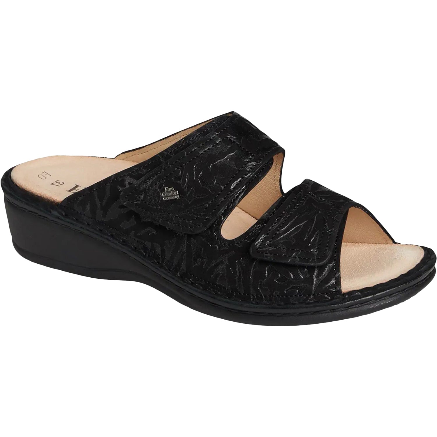 Womens Finn comfort Women's Finn Comfort Jamaika Soft Black Delizia Black Delizia