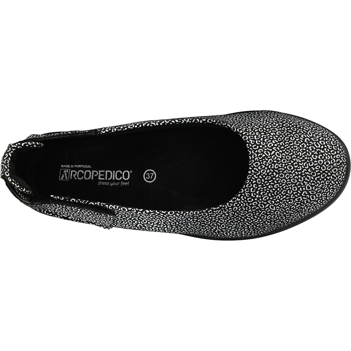 Arcopedico Jasmund Women's Flats Black Seashell – Footwear etc.