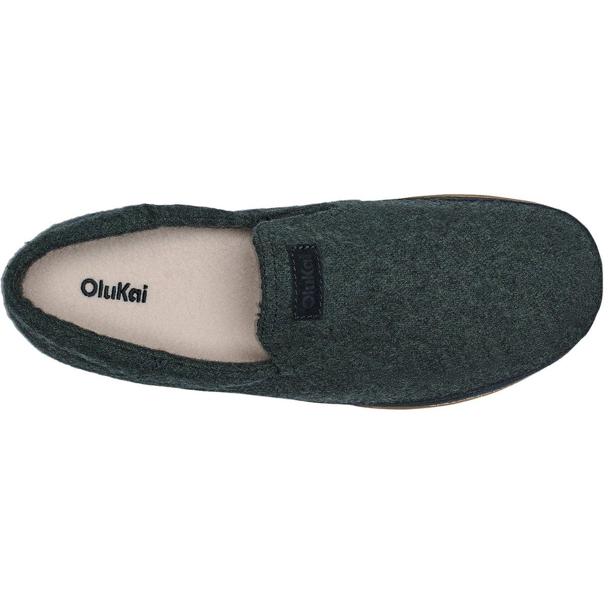 OluKai Kalawa Mens 12 Charcoal Grey Wool Blend Slip On Loafer Clog Shoes Kalawa - Ash / Ash | OluKai – OluKai Canada main image 4