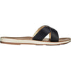 Womens Olukai Women's OluKai Ke'a Black Leather Black Leather