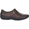 Womens Rieker Women's Rieker L1761-25 Celia 61 Brown Leather Brown Leather