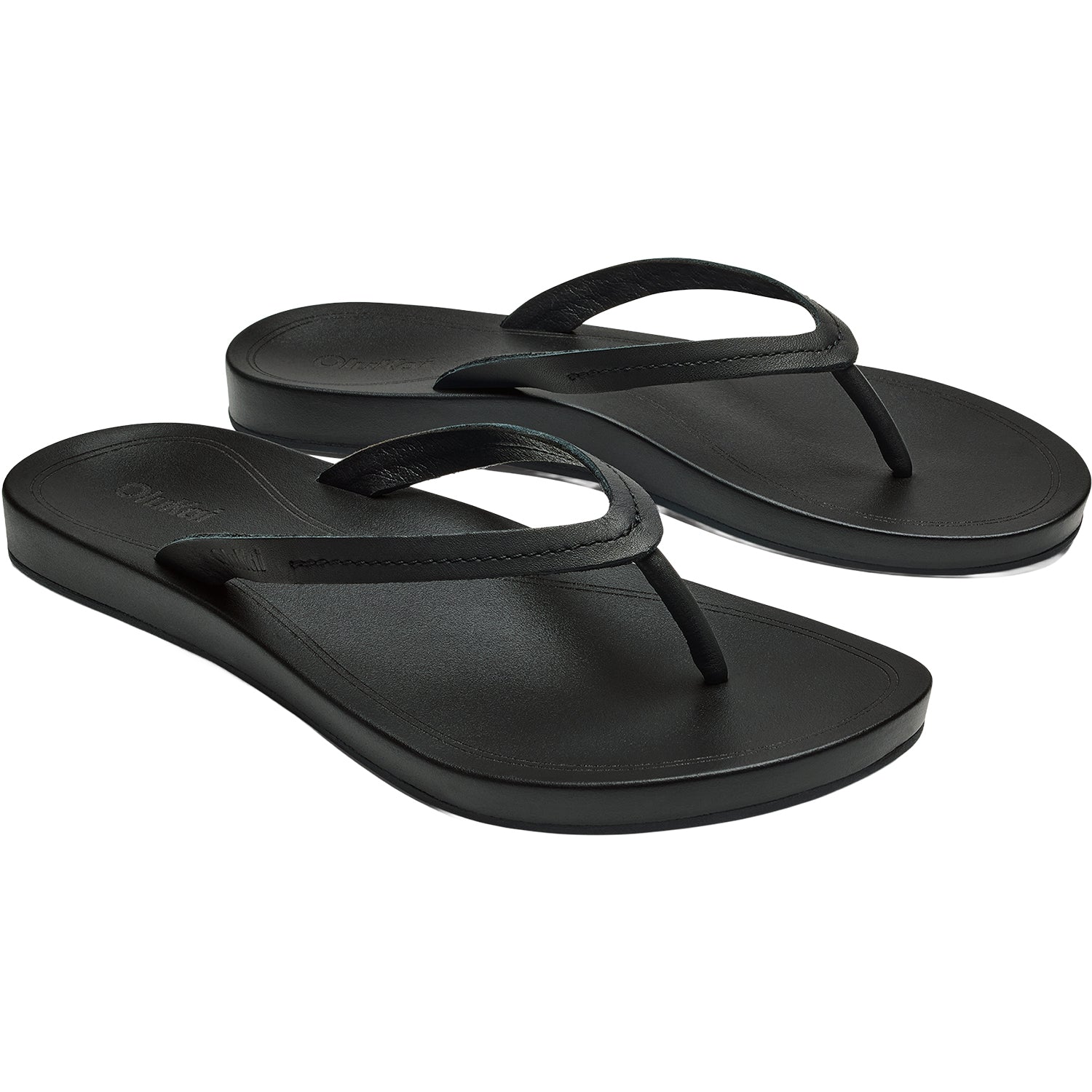 Womens Olukai Women's Olukai Lalahi Lava Rock/Lava Rock Lava Rock/Lava Rock