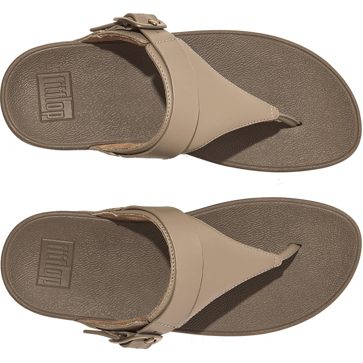 FitFlop Lulu Mink Grey | Women's Adjustable Flip Flops | Footwear etc.