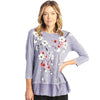 Womens Jess & jane Women's Jess & Jane Mineral Washed Cotton Slub Tunic Cantana Cantana