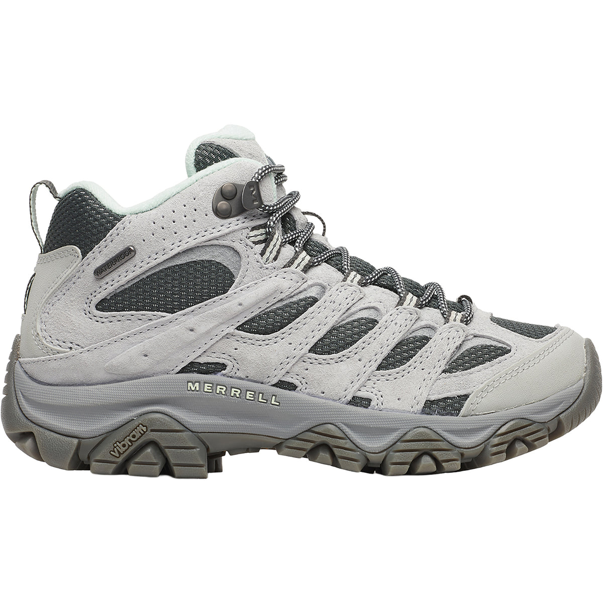 Merrell Moab 3 Mid WP Women's Hiking Shoes Alloy – Footwear etc.