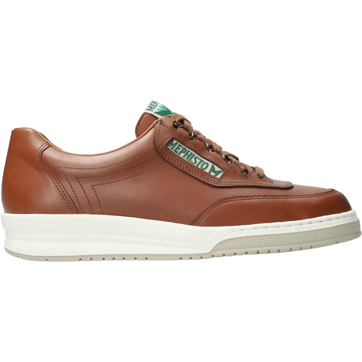 Mephisto Match Men's Lace Up Shoes Hazelnut/White – Footwear etc.