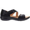 Womens Revere Women's Revere Mauritius Black Lizard Leather Black Lizard Leather