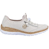 Womens Rieker Women's Rieker N4263-81 Nikita 63 Kreide/Perlcreme Synthetic Kreide/Perlcreme Synthetic