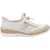 Womens Rieker Women's Rieker N42V3-60 Perle/Porzellan Synthetic Perle/Porzellan Synthetic
