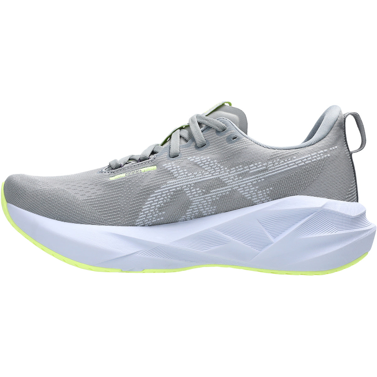 Women's ASICS Novablast 5 Gravel/Blue Fade (Neutral Support