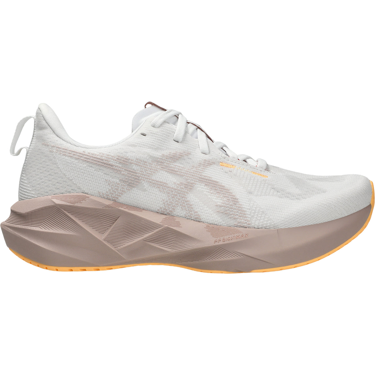 asics NOVABLAST 5 25cm ホワイト ランニングシューズ ASICS Novablast 5 Women's Athletic Shoes White/Fawn (Neutral