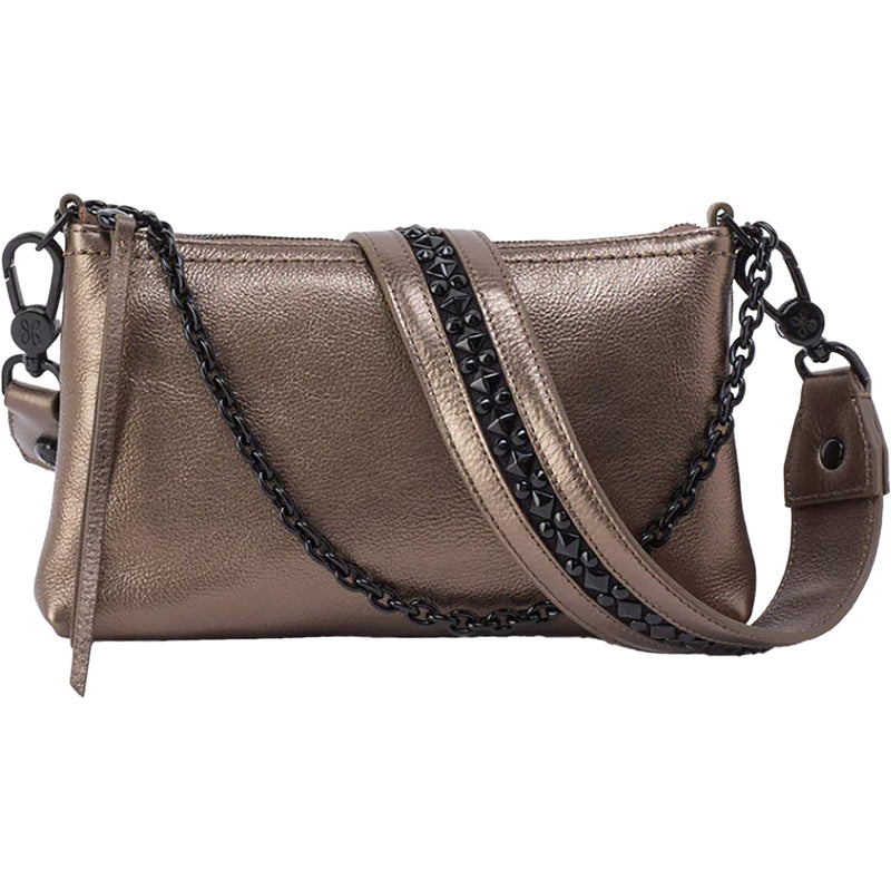 Women's Hobo Darcy Luxe Pewter Pebbled Leather