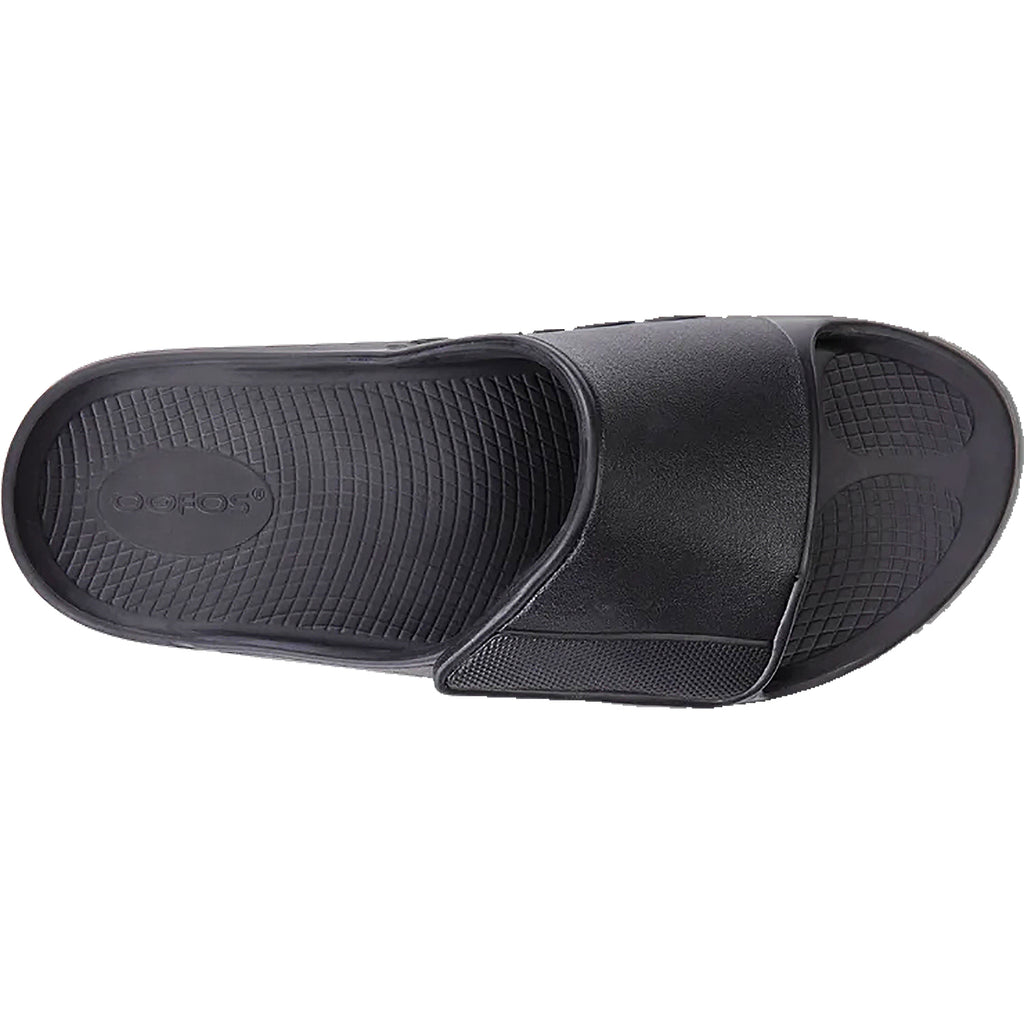 Unisex Oofos Unisex OOFOS OOahh Sport Flex Black Matte Synthetic Black Synthetic