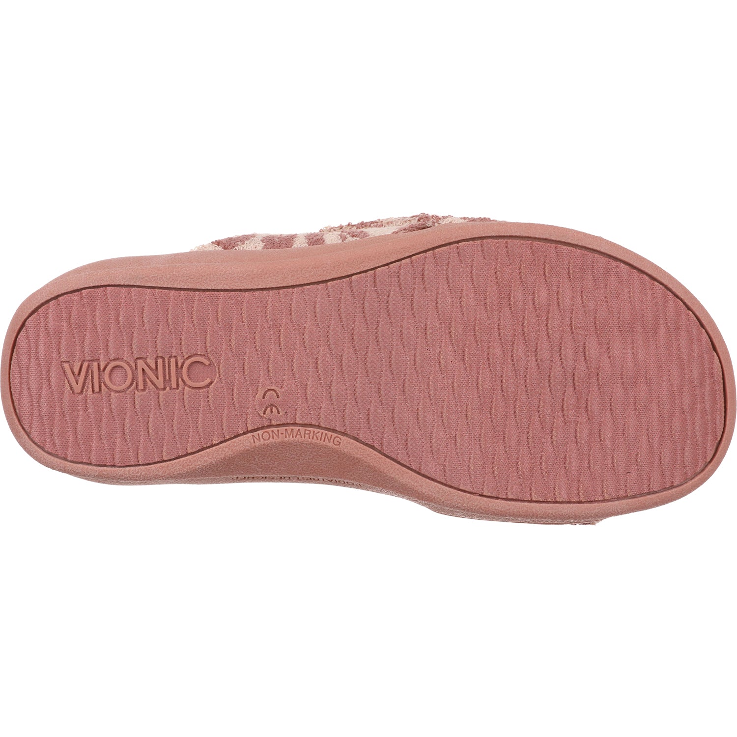 Womens Vionic Women's Vionic Relax Pink Multi Leopard Terry Pink Multi Leopard Terry