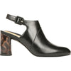 Womens Vionic Women's Vionic Roseville Black Leather/Leopard Black Leather/Leopard