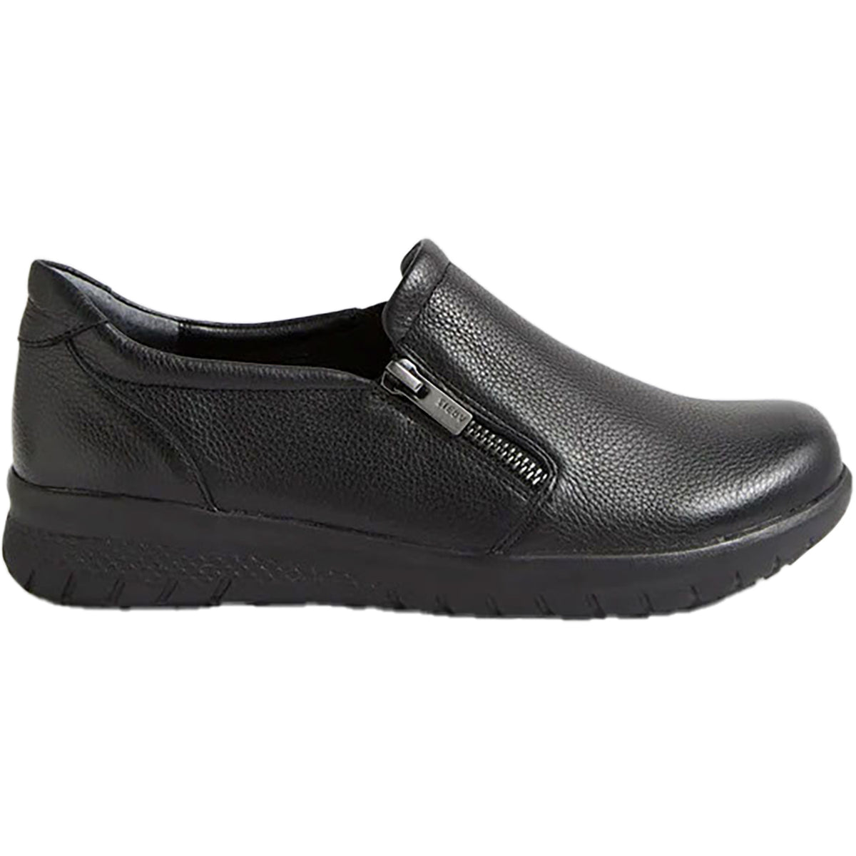 バレエ stina type Z zip / shell grass black stina