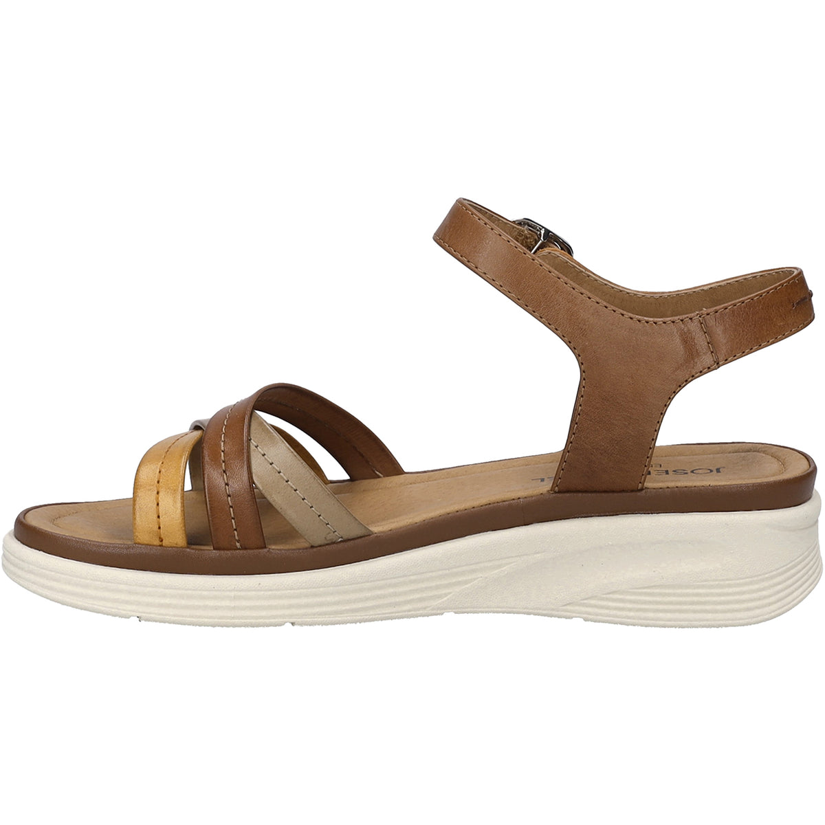 Josef Seibel Sevran 02 Women's Sandals Cognac Multi – Footwear etc.