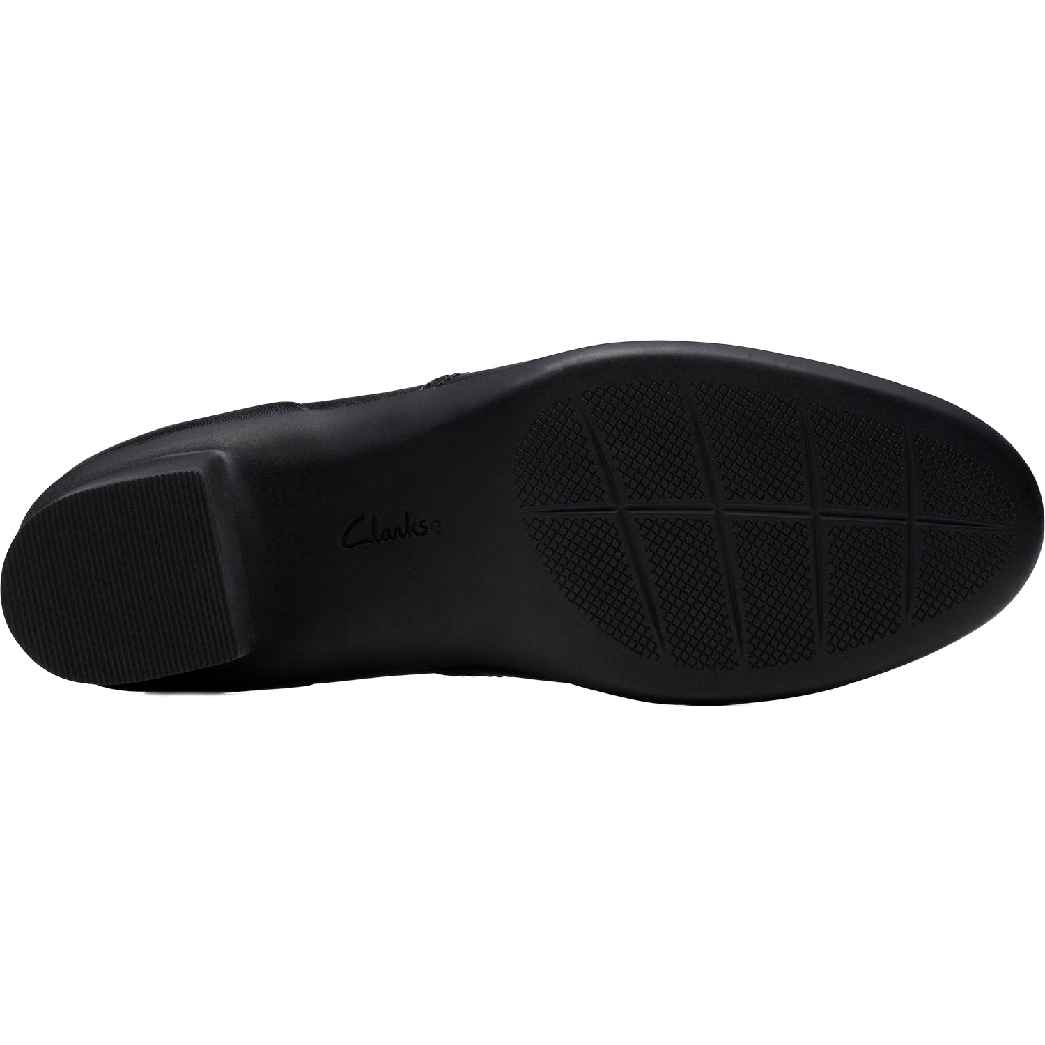 Womens Clarks Women's Clarks Shaya Tess Black Leather Black Leather