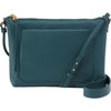 Womens Hobo Hobo International Tripp Medium Crossbody Dark Teal Velvet Pebbled Leather Dark Teal Velvet Pebbled Leather