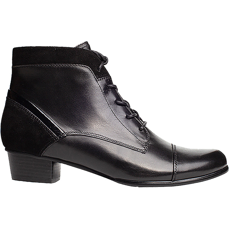 Women's Regarde Le Ciel Stefany-377 Black Glove Leather