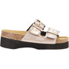 Womens Naot Women's Naot Santa Rosa Silver Threads Leather Silver Threads Leather