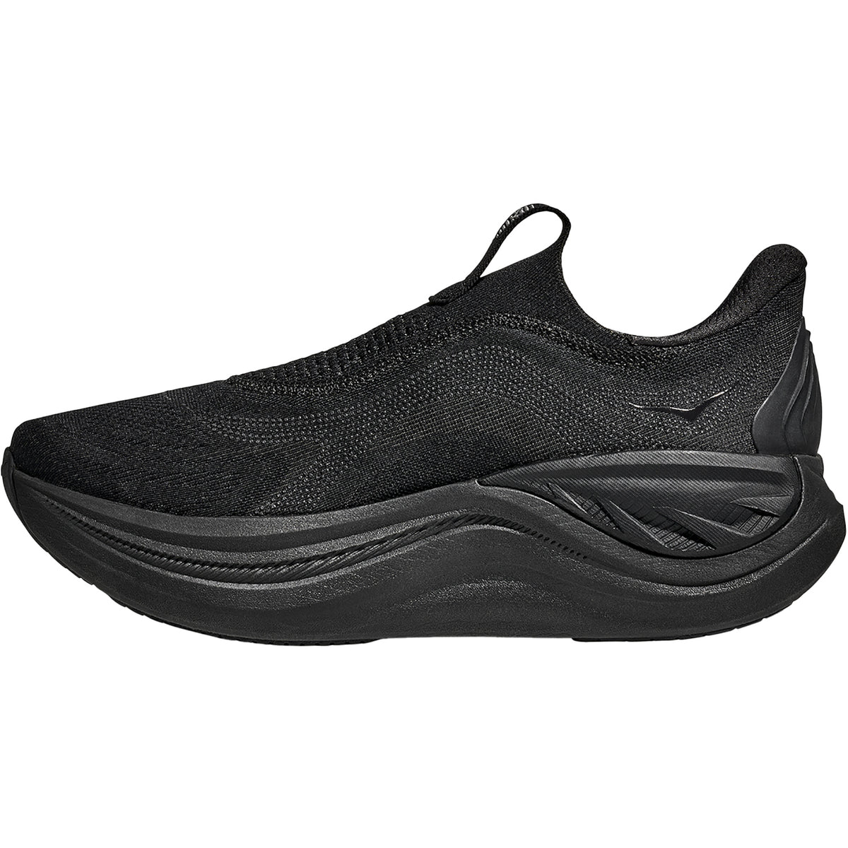Hoka Skyward Laceless Men's Athletic Shoes Recovery Slip Ons Black