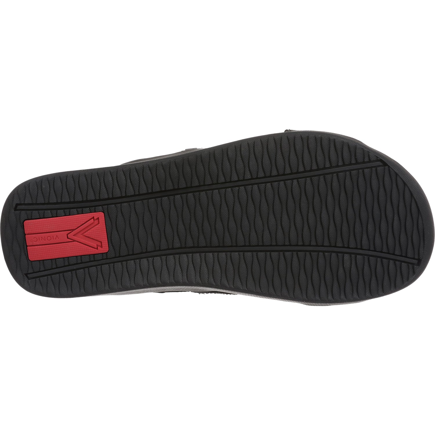 Mens Vionic Men's Vionic Tide Slide Black Black