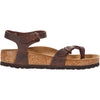 Womens Birkenstock Women's Birkenstock Taormina Habana Oiled Leather Habana Oiled Leather