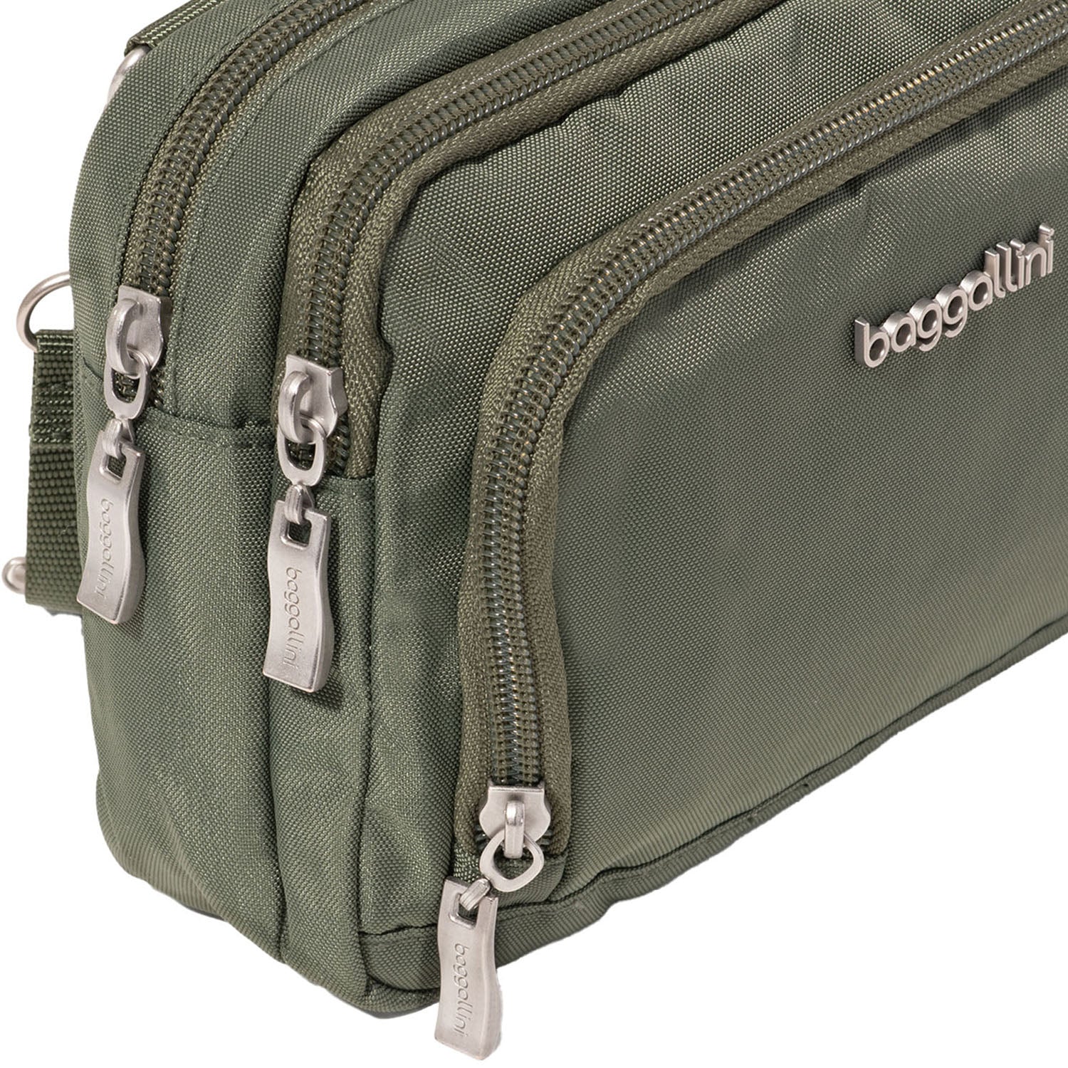 Womens Baggallini Baggallini Trifecta RFID Wallet Crossbody Thyme Thyme