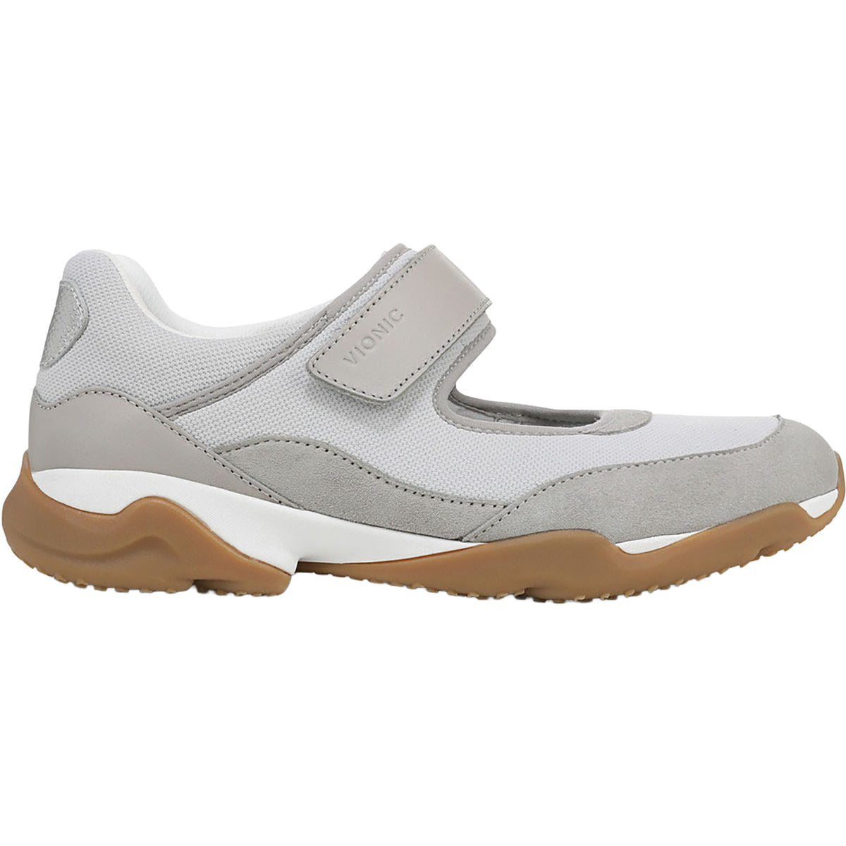 Vionic Walk Slim Giselle Women's Mary Jane Sporty Vapor Grey
