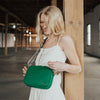 Womens Pretty simple Pretty Simple Willow Camera Crossbody Bag Green Green