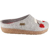 Womens Haflinger Women's Haflinger Winterbird Silver Grey Wool Silver Grey Wool