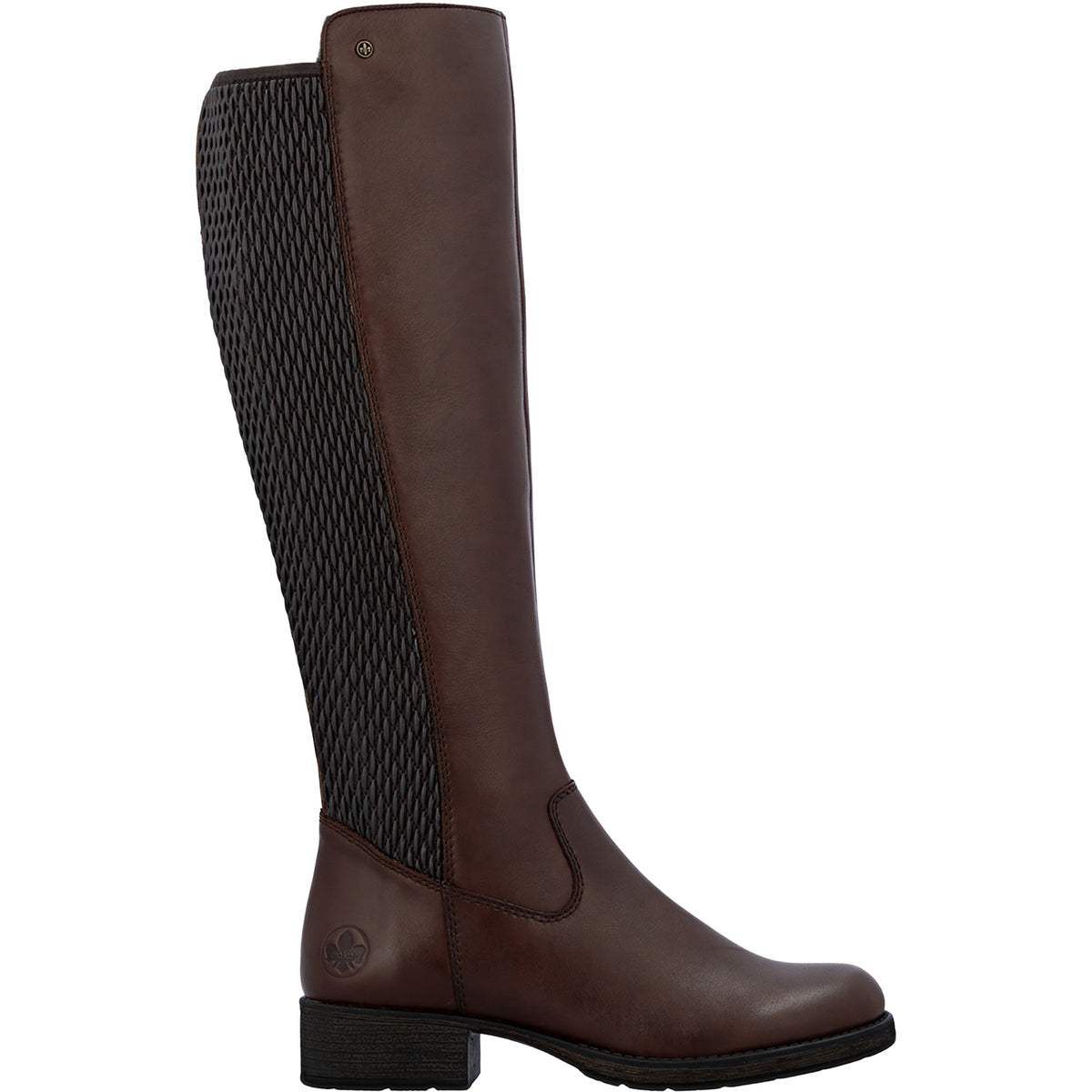 Rieker Z9591-27 Women's Boots Tall Ebony/Moro/Ebony – Footwear etc.