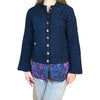 Womens Little journeys Women's Little Journeys Dolce Blouse Bleu Indigo Bleu Indigo