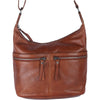 Latico Latico Gita Crossbody Shoulder Bag Cognac Leather Cognac Leather