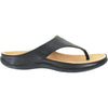 Womens Strive Women's Strive Maui Black Leather Black Leather