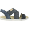 Womens Ecco Women's Ecco Damara 2 Strap Black/Powder Leather/Elastic Black/Powder Leather/Elastic