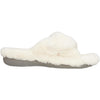 Womens Vionic Women's Vionic Relax Plush Ivory Faux Fur Ivory Faux Fur