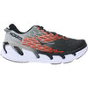 Mens Hoka one one Men's Hoka One One Vanquish 2 Grey/Orange Flash Mesh Grey/Orange Flash Mesh
