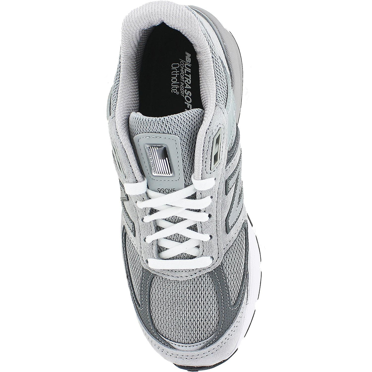 Women's New Balance W990GL5 Running Shoes Grey/Castlerock Suede/Mesh