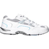 Womens Vionic Women's Vionic Walker White/Blue Leather White/Blue Leather