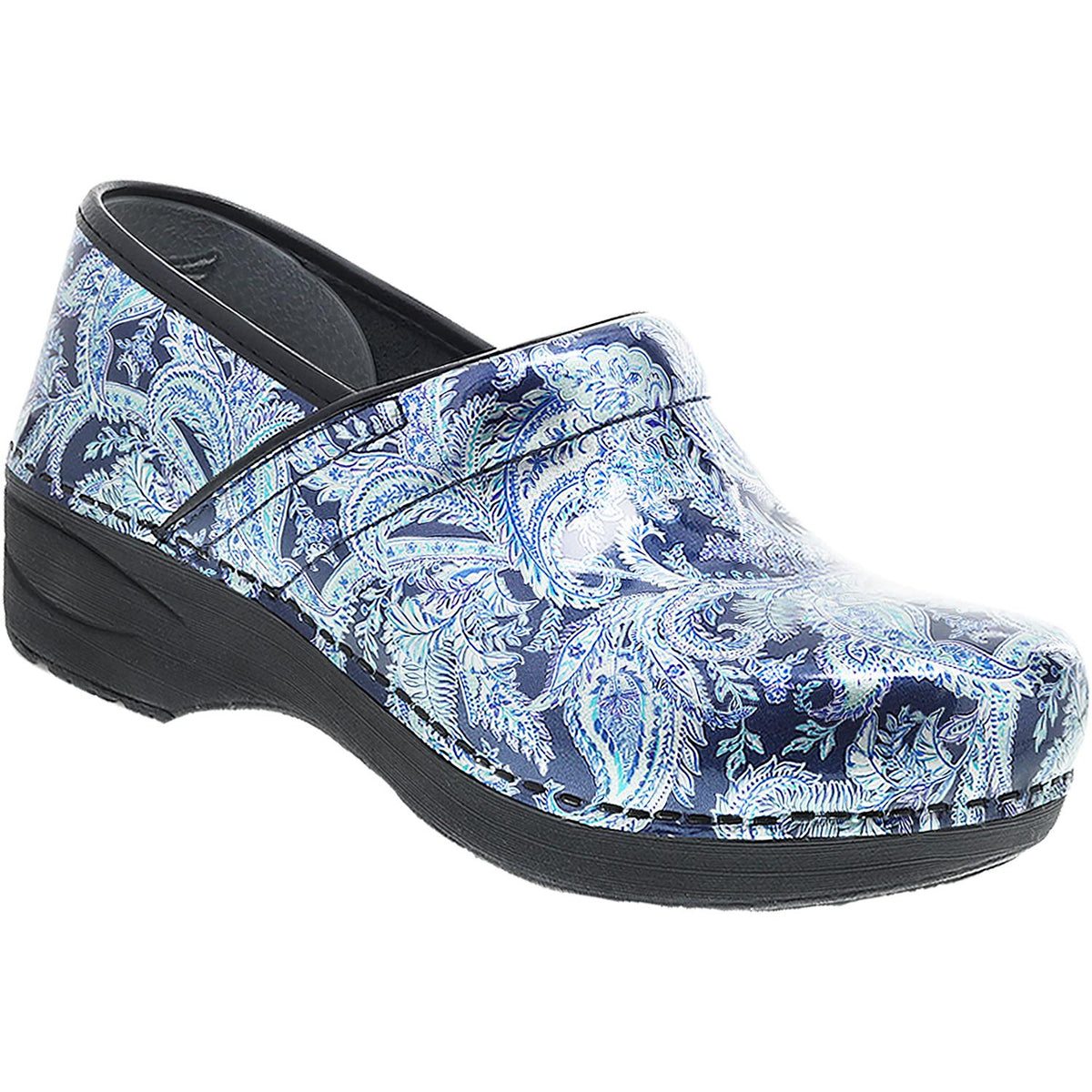 Women's Dansko XP 2.0 Blue Paisley Patent Leather – Footwear