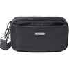 Womens Baggallini Baggallini Downtown Waist Bag Black Nylon Black Nylon