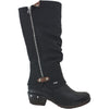 Womens Rieker Women's Rieker 93655-00 Bernadette Black Synthetic Black Synthetic