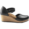 Womens Birkenstock Women's Birkenstock Mary Black Leather Black Leather